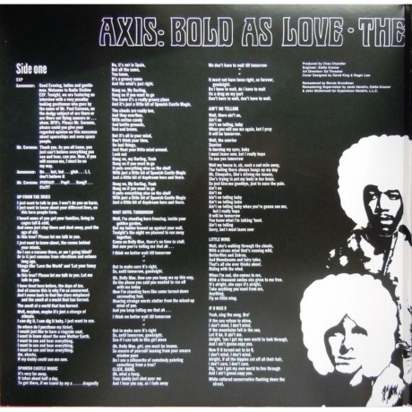 Jimi Hendrix - Axis: Bold As Love (0887654197115) виниловая пластинка - фото 2
