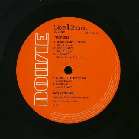 David Bowie - Heroes (2017 remastered) (0190295842840) виниловая...