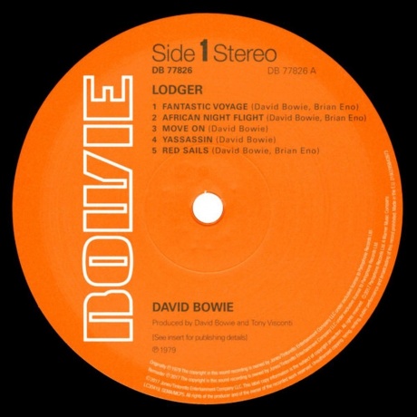 David Bowie - Lodger (0190295842673) виниловая пластинка - фото 6