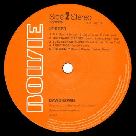 David Bowie - Lodger (0190295842673) виниловая пластинка - фото 7
