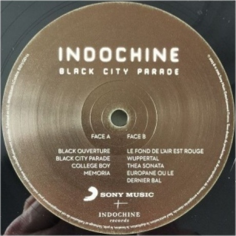 Indochine, Black City Parade (0889853534616) виниловая пластинка - фото 9