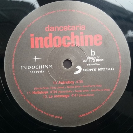 Indochine - Dancetaria (0889853030316) виниловая пластинка - фото 11