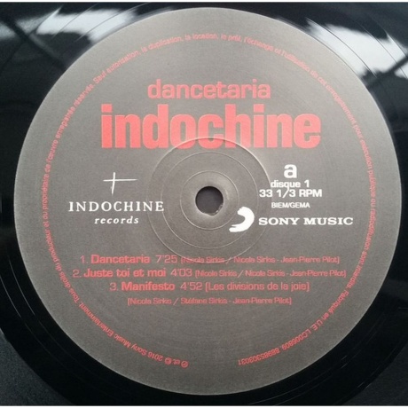 Indochine - Dancetaria (0889853030316) виниловая пластинка - фото 6