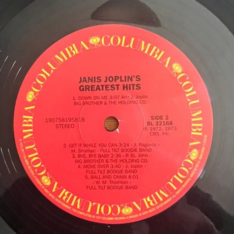 Janis Joplin - Greatest Hits (0190758195810) виниловая пластинка - фото 4