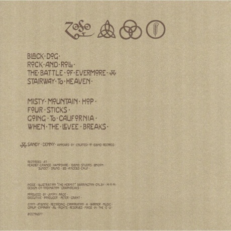 Led Zeppelin - Led Zeppelin IV (Remastered) (0081227965778) виниловая пластинка - фото 6