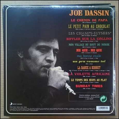 Joe Dassin - Les Champs-Elysees (0190758041711) виниловая пластинка - фото 2