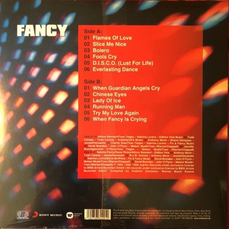 Fancy - The Best Of (coloured) (0190758622910) виниловая пластинка - фото 2