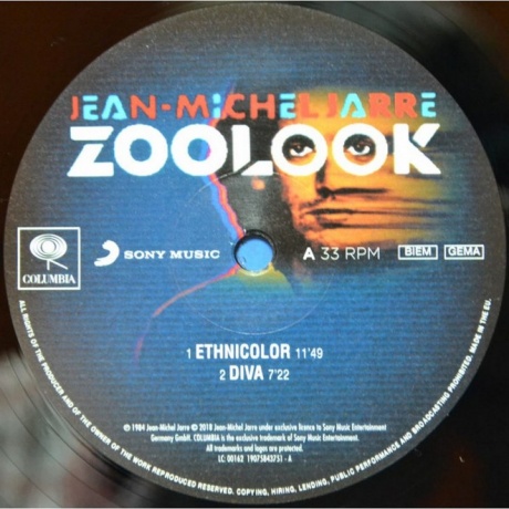 Jean-Michel Jarre - Zoolook (0190758437514) виниловая пластинка - фото 3