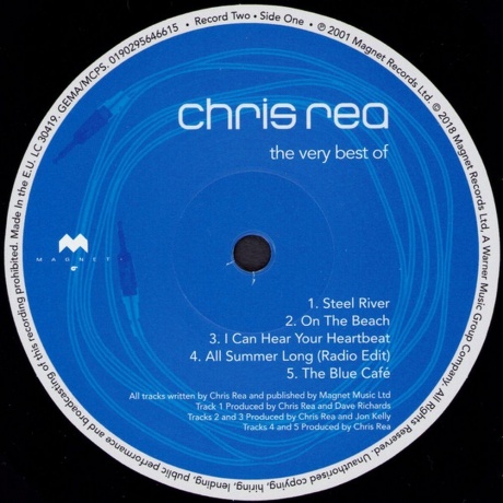 Chris Rea - The Very Best Of (0190295646615) виниловая пластинка - фото 7