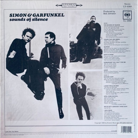 Simon &amp; Garfunkel - Sounds Of Silence (0190758749419) виниловая пластинка - фото 2