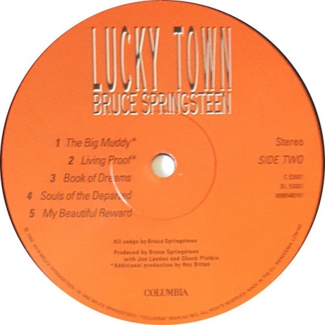 Bruce Springsteen - Lucky Town (0889854601614) виниловая пластинка - фото 4