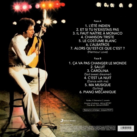 Joe Dassin - Joe Dassin (0190758041919) виниловая пластинка - фото 2