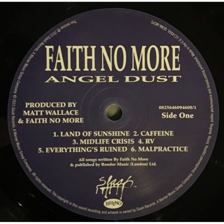 Faith No More - Angel Dust (0825646094608) виниловая пластинка - фото 4