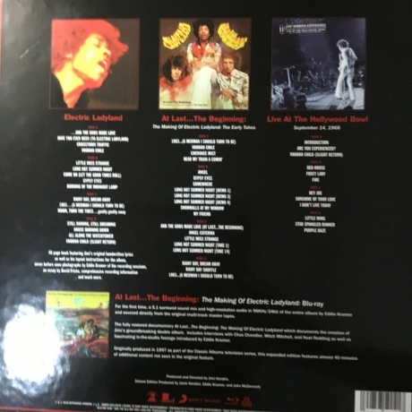 Jimi Hendrix - Electric Ladyland (Box) (0190758590417) виниловая пластинка - фото 2