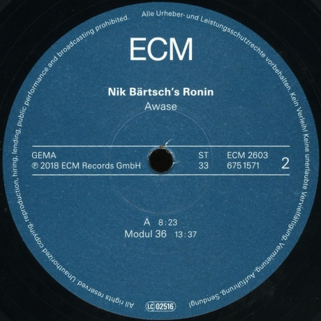 Nik Bartsch's Ronin - Awase (0602567358695) виниловая пластинка - фото 6