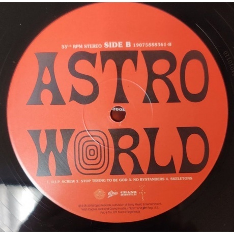 Travis Scott - Astroworld (0190758883618) виниловая пластинка - фото 5