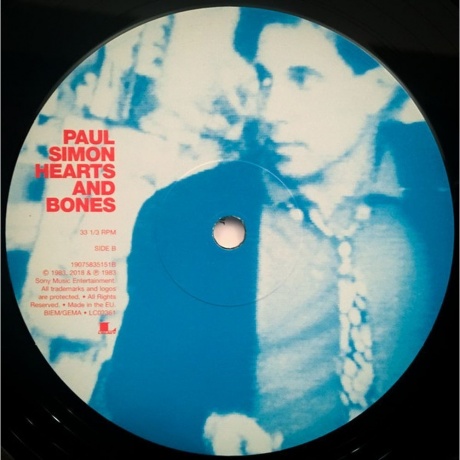Paul Simon - Hearts And Bones (0190758351513) виниловая пластинка - фото 4