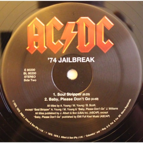 AC/DC - 74 Jailbreak (0696998020016) виниловая пластинка - фото 4