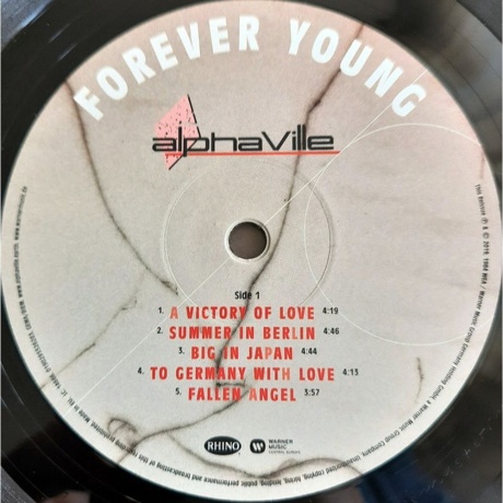 Alphaville - Forever Young (0190295526283) виниловая пластинка - фото 3