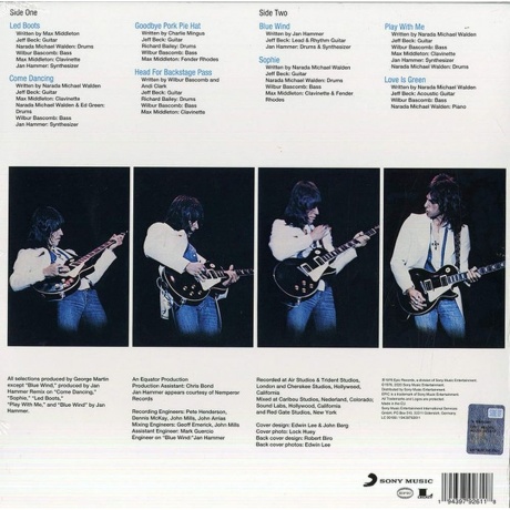 Jeff Beck - Wired (coloured) (0194397926118) виниловая пластинка - фото 2