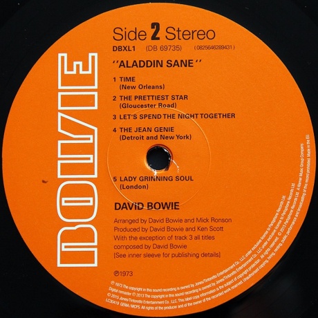 David Bowie - Aladdin Sane (0825646289431) виниловая пластинка - фото 10