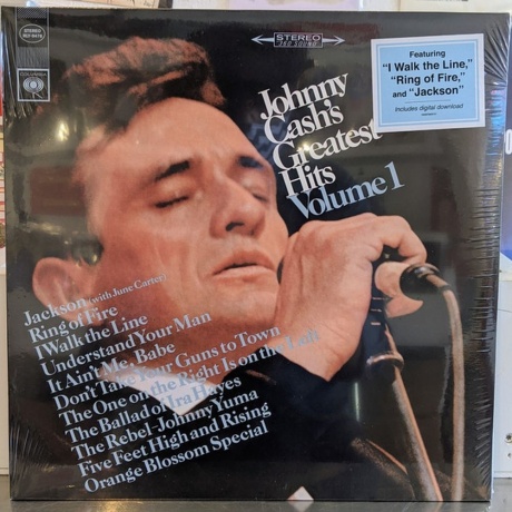 Cash, Johnny, Greatest Hits, Volume 1 (0194397640519) виниловая пластинка - фото 1