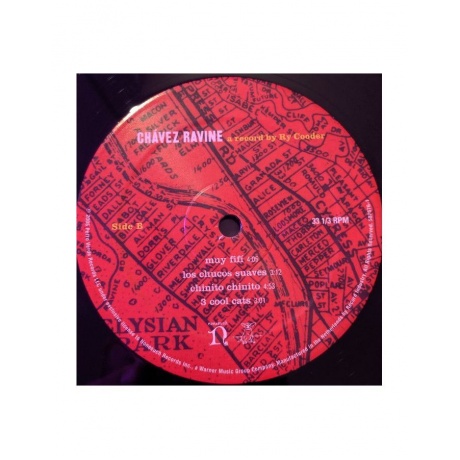 Виниловая пластинка Cooder, Ry, Chavez Ravine (0075597925999) - фото 4