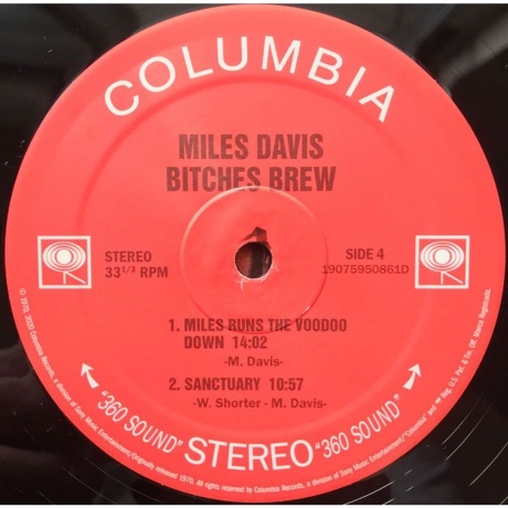 Miles Davis - Bitches Brew (0190759508619) виниловая пластинка - фото 8