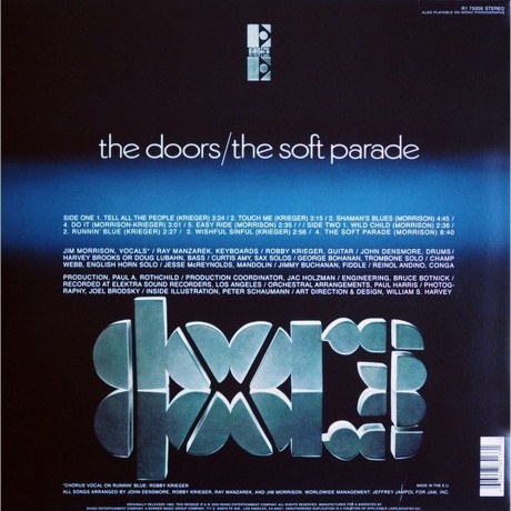 The Doors - The Soft Parade (0603497851331) виниловая пластинка - фото 3