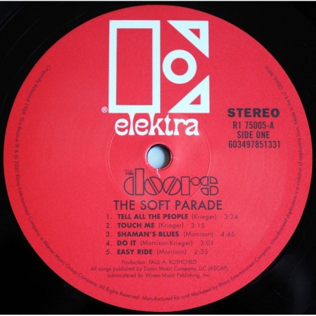 The Doors - The Soft Parade (0603497851331) виниловая пластинка - фото 4
