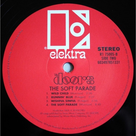 The Doors - The Soft Parade (0603497851331) виниловая пластинка - фото 5