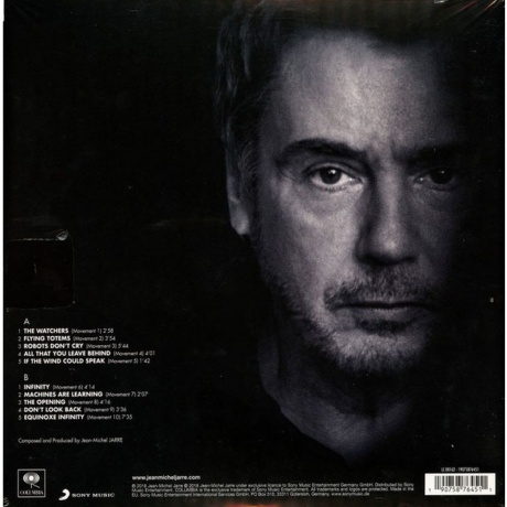 Jean-Michel Jarre - Equinoxe Infinity (0190758764511) виниловая пластинка - фото 3