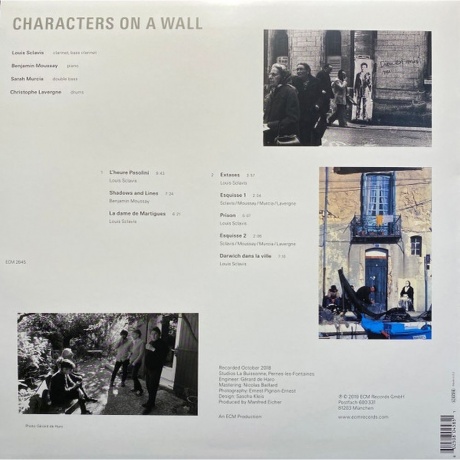 Louis Sclavis - Characters On A Wall (0602508045851) виниловая пластинка - фото 2