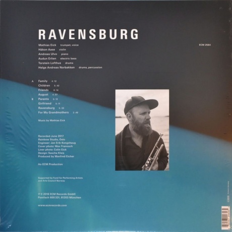 Mathias Eick - Ravensburg (0602567246565) виниловая пластинка - фото 2