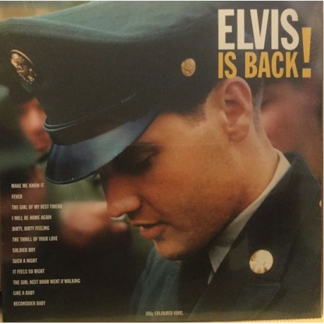 Presley, Elvis, Elvis Is Back! (Yellow Vinyl) (5060348582700) ви...