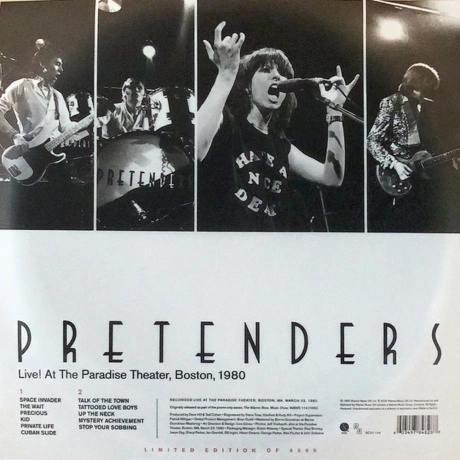 Pretenders - Live! At The Paradise Theater 1980 (Rsd Lim.Ed.,Col...