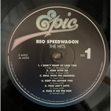 REO Speedwagon - The Hits (0194397640014) виниловая пластинка - фото 3