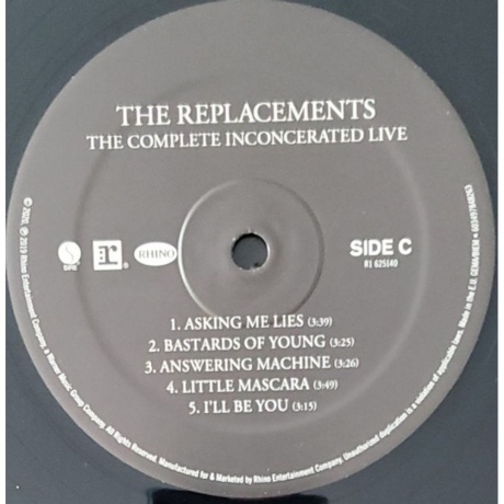 The Replacements - The Complete Inconcerated Live (0603497848263) виниловая пластинка - фото 9