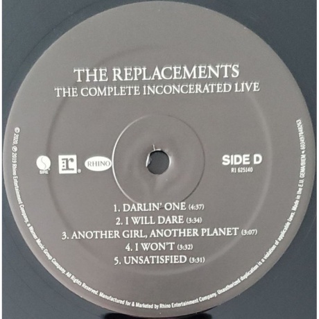 The Replacements - The Complete Inconcerated Live (0603497848263) виниловая пластинка - фото 10