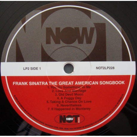 Виниловая пластинка Sinatra, Frank, The Great American Songbook (barcode 5060403742285) - фото 5