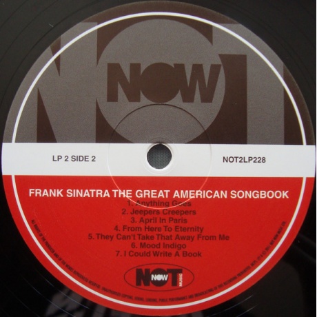 Виниловая пластинка Sinatra, Frank, The Great American Songbook (barcode 5060403742285) - фото 6