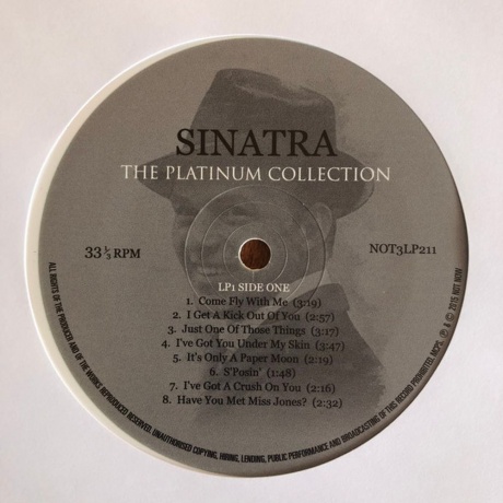 Frank Sinatra - The Platinum Collection (5060403742117) виниловая пластинка - фото 6