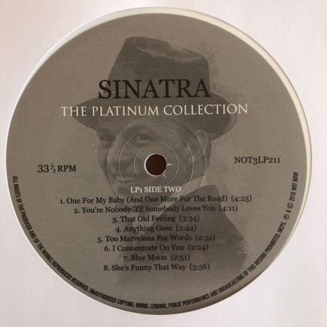 Frank Sinatra - The Platinum Collection (5060403742117) виниловая пластинка - фото 7