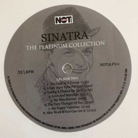 Frank Sinatra - The Platinum Collection (5060403742117) виниловая пластинка - фото 9