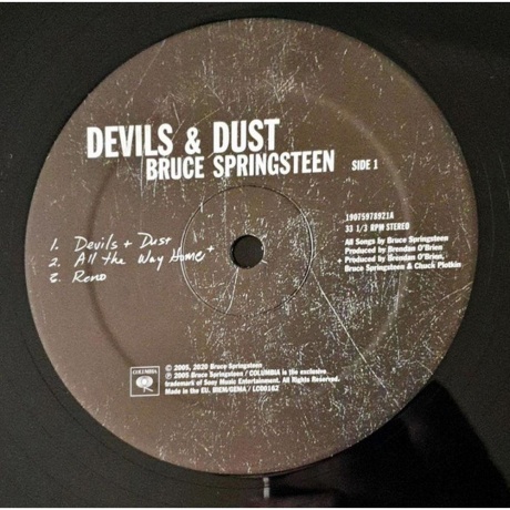 Bruce Springsteen - Devils &amp; Dust (0190759789216) виниловая пластинка - фото 3