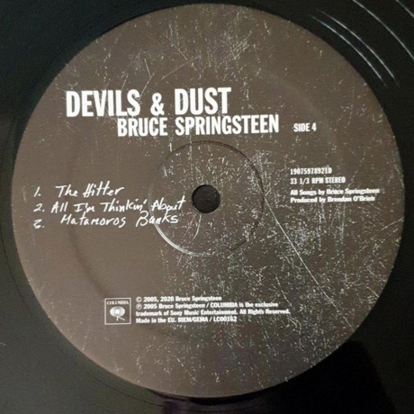 Bruce Springsteen - Devils &amp; Dust (0190759789216) виниловая пластинка - фото 6