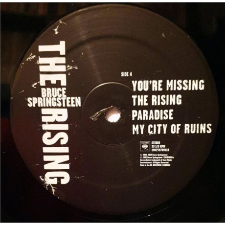 Bruce Springsteen - The Rising (0190759789117) виниловая пластинка - фото 6