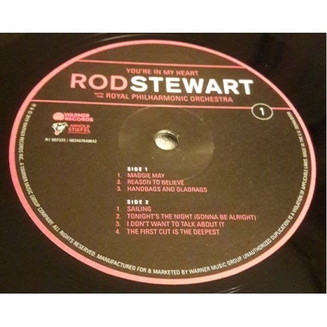 Rod Stewart - You're In My Heart (0603497849642) виниловая пластинка - фото 3