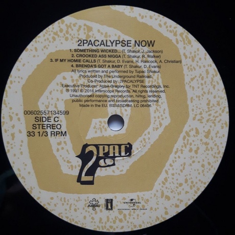 2Pac - 2Pacalypse Now (0602527949857) виниловая пластинка - фото 3