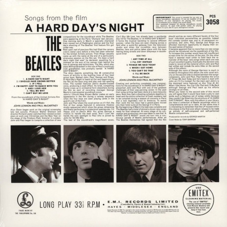 The Beatles - A Hard Day's Night (0094638241317) виниловая пластинка - фото 3